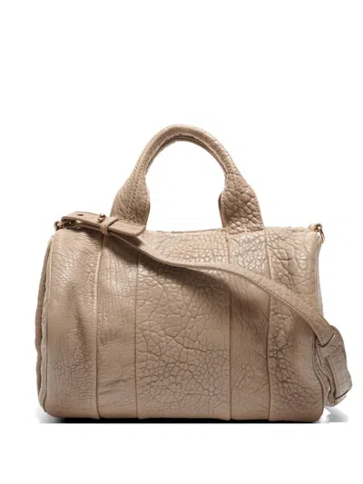 Pre-owned Alexander Wang 2009-2012 Rocco Tote Bag In Neutral