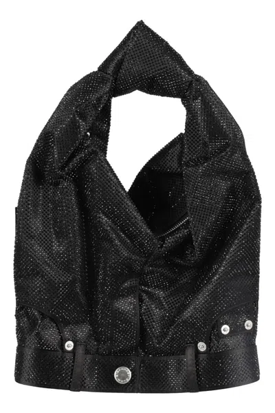 Alexander Wang Pocket-detail Mini Bag In Black
