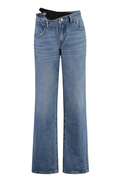 Alexander Wang 5-pocket Straight-leg Jeans