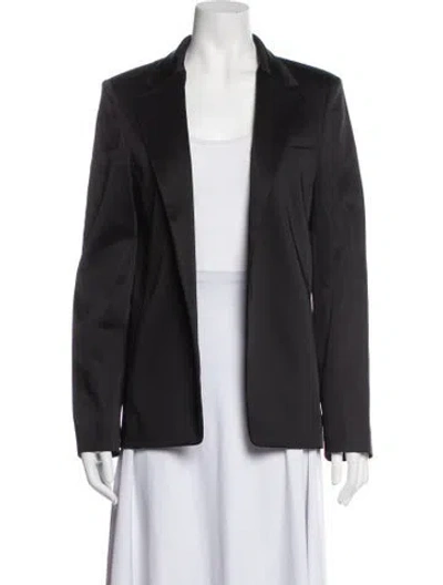 Pre-owned Alexander Wang Acetate Blazer In Black