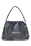 Alexander Wang Women Air Force Blue Corduroy Small Ryan Handbag