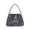 Alexander Wang Borsa A Mano Ryan Piccola In Velluto A Coste Avio Donna In Blue