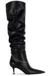 Alexander Wang Akila 65mm Slouch Boot In Black
