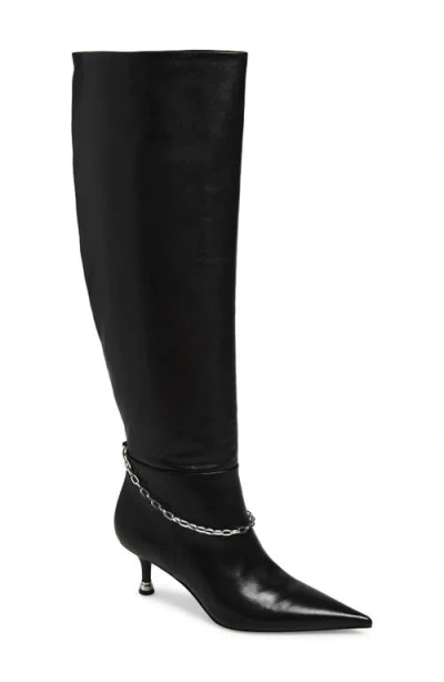 Alexander Wang Akila Pointed Toe Boot In Black