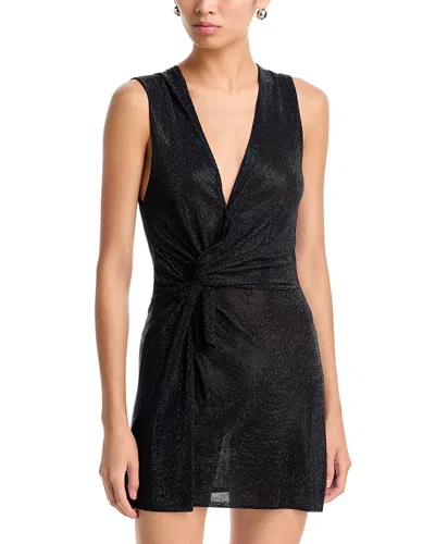 Alexander Wang Alexanderwang Embellished Mini Dress In Black