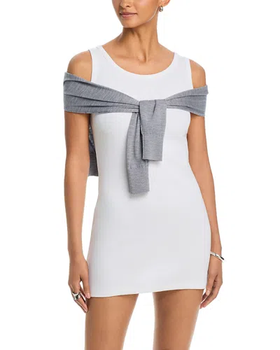 Alexander Wang Alexanderwang Pre Styled Mini Tank Dress In Multi