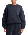Alexander Wang Alexanderwang. T Crewneck Sweatshirt In Gray