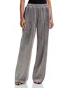 Alexander Wang Alexanderwang. T Embellished Sweatpants In Gray