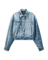 Alexander Wang Alexanderwang Trucker Jacket In Blue