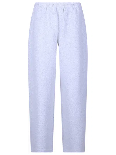 Alexander Wang Allover Hotfix Mid Rise Sweatpants In White
