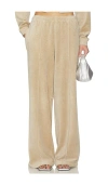 Alexander Wang Allover Hotfix Relaxed Pant In Neutral