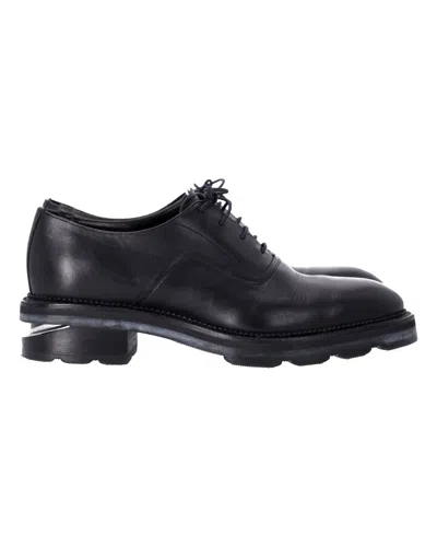 Alexander Wang Andy Oxfords In Black Leather