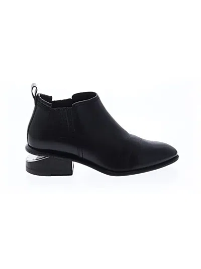 Pre-owned Alexander Wang Ankle Boots In Black