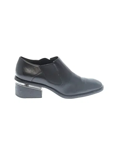 Pre-owned Alexander Wang Ankle Boots In Black