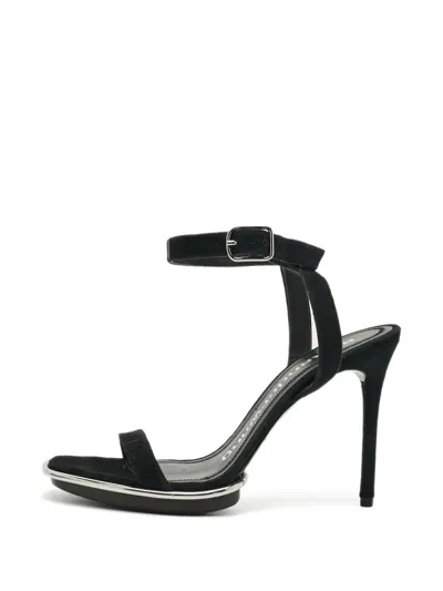 Pre-owned Alexander Wang Ankle-strap Sandals In Black