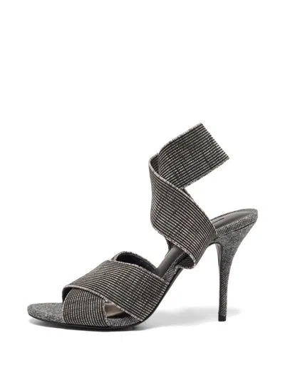 Pre-owned Alexander Wang Ankle-wrap Sandals In Gray
