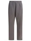 Alexander Wang Articulated Leg Sweat Pant In Gray