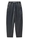 Alexander Wang Articulated Leg Sweatpant Clothing In Gray