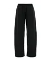 Alexander Wang Pantalone Jogging In Cotone Ardesia  Donna In Black