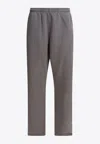 Alexander Wang Articulated Leg Sweat Pant Trousers Grey In Gray