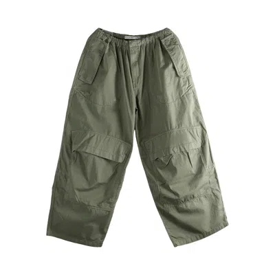 Pre-owned Alexander Wang Articulated Pocket Mid-rise Cargo Pants 'washed Army Green' | Women's Size S