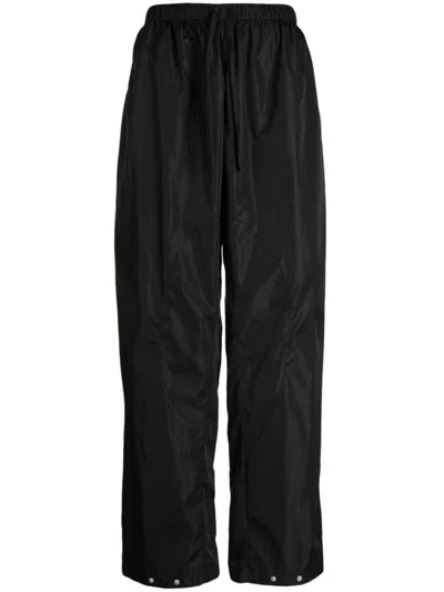Alexander Wang Articulated Tack Trousers In Black