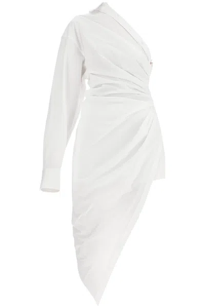 Alexander Wang Asymmetric Chemisier In White
