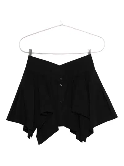 Alexander Wang Asymmetric Skirt In Black