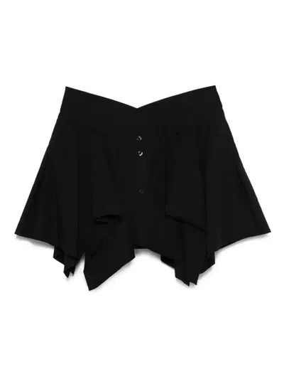 Alexander Wang Asymmetric Skirt In Black