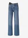 Alexander Wang Dip Side Lace Undie Jeans
