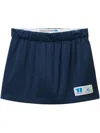 Alexander Wang Athletic Mini Skort In Blue