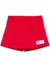 Alexander Wang Athletic Mini Skort In Red