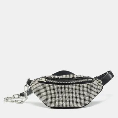 Pre-owned Alexander Wang Attica Mini Black Rhinestone Belt Bag