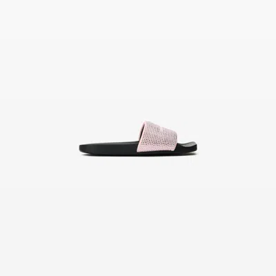 Alexander Wang Aw Crystal Pool Slide In Pink