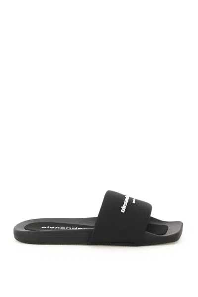 ALEXANDER WANG NYLON SLIDES