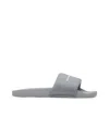 Alexander Wang Gray Aw Pool Slides In Gray