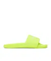 Alexander Wang Yellow Aw Pool Slides In Yellow
