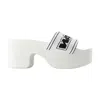 Alexander Wang Aw Webbing Platform Sandals In White