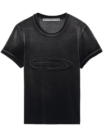 Alexander Wang Baby T-shirt Washed Nickel