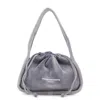 Alexander Wang Light Blue Cotton Ryan Small Satchels