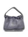 Alexander Wang Light Blue Cotton Ryan Small Satchels