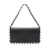 Alexander Wang Mini Pebbled Leather Shoulder Bag In Black