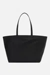 Alexander Wang Punch Tote Bag In Nylon Canvas In Black