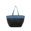 Alexander Wang Large Punch Embossed Tote Bag In Blue