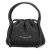 Alexander Wang Drawstring Top-handle Shoulder Bag In Black