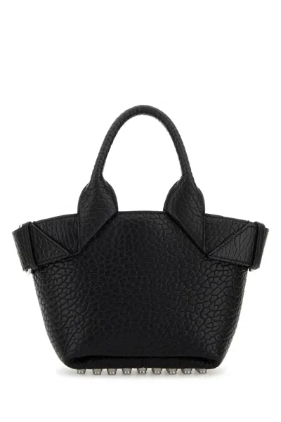 ALEXANDER WANG BORSA A MANO RHETT IN PELLE NERA  DONNA