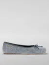 Alexander Wang Blue Billie Trompe-l'oeil Ballerina Flats In Blue