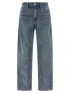 Alexander Wang Balloon Jogger Jeans In Blue