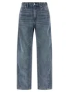 Alexander Wang Balloon Jogger Jeans In Blue