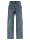 Alexander Wang Balloon Jogger Jeans In Blue